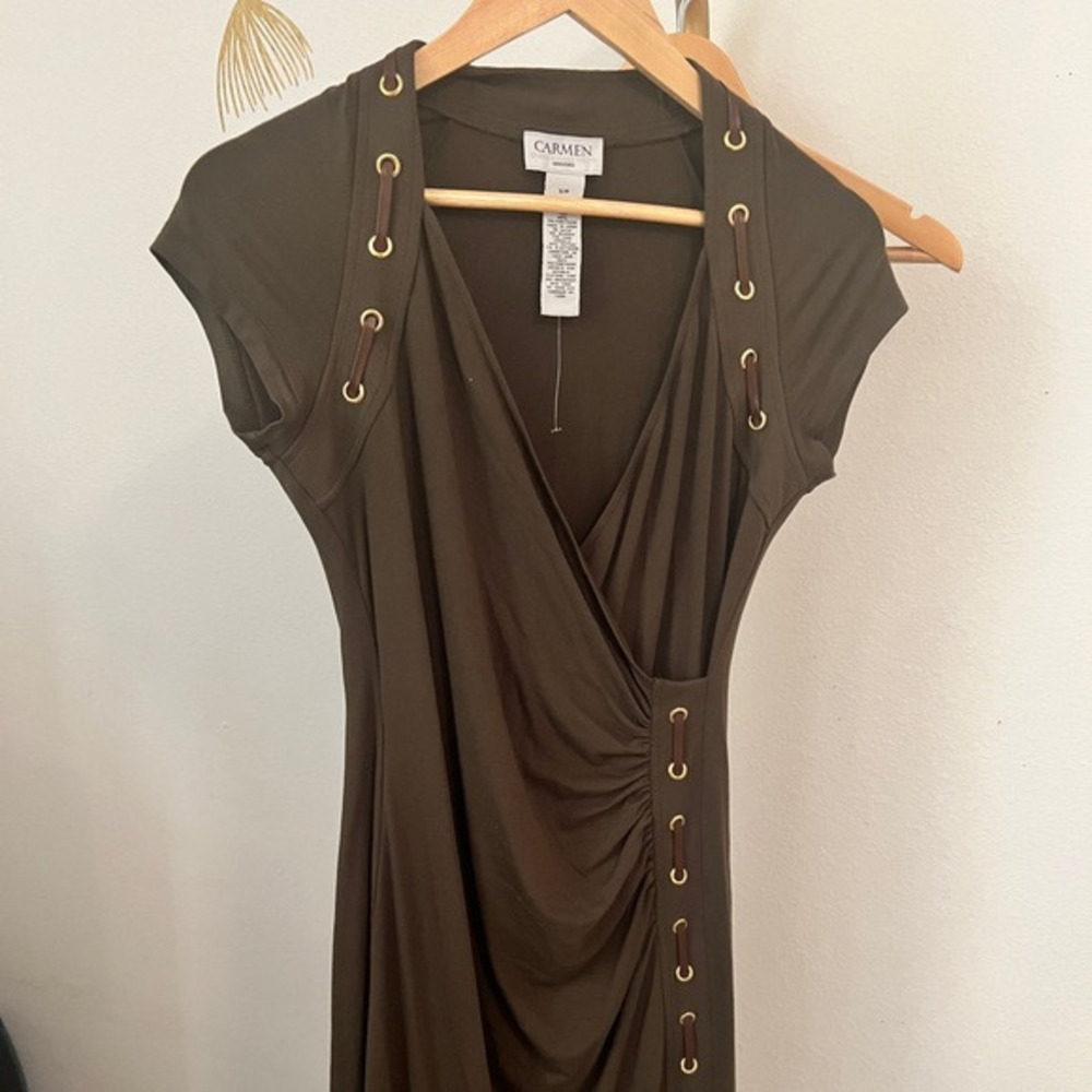 Carmen‎ Marco Valvo MIDI Dress